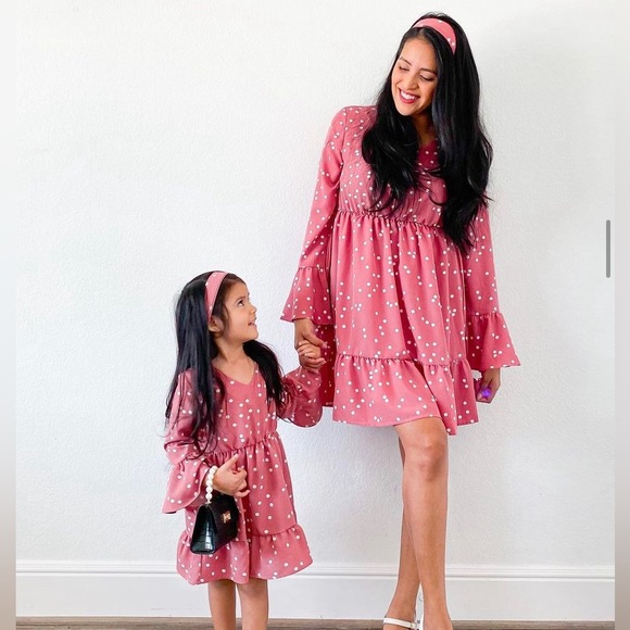 PatPat Dresses Mommy Me Polk A Dot Matching Dresses Poshmark